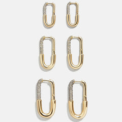 Liza Hoop Earrings - Large