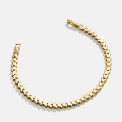 Mickey Mouse Disney Repeating Tennis Bracelet - Gold