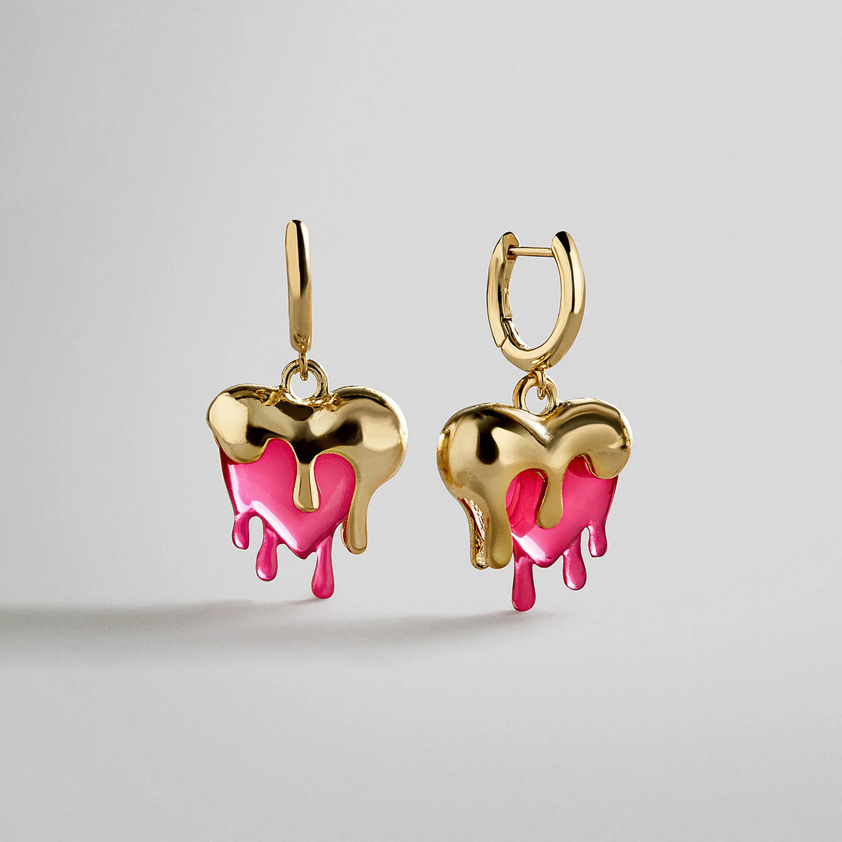 Fatal Attraction Heart Earrings