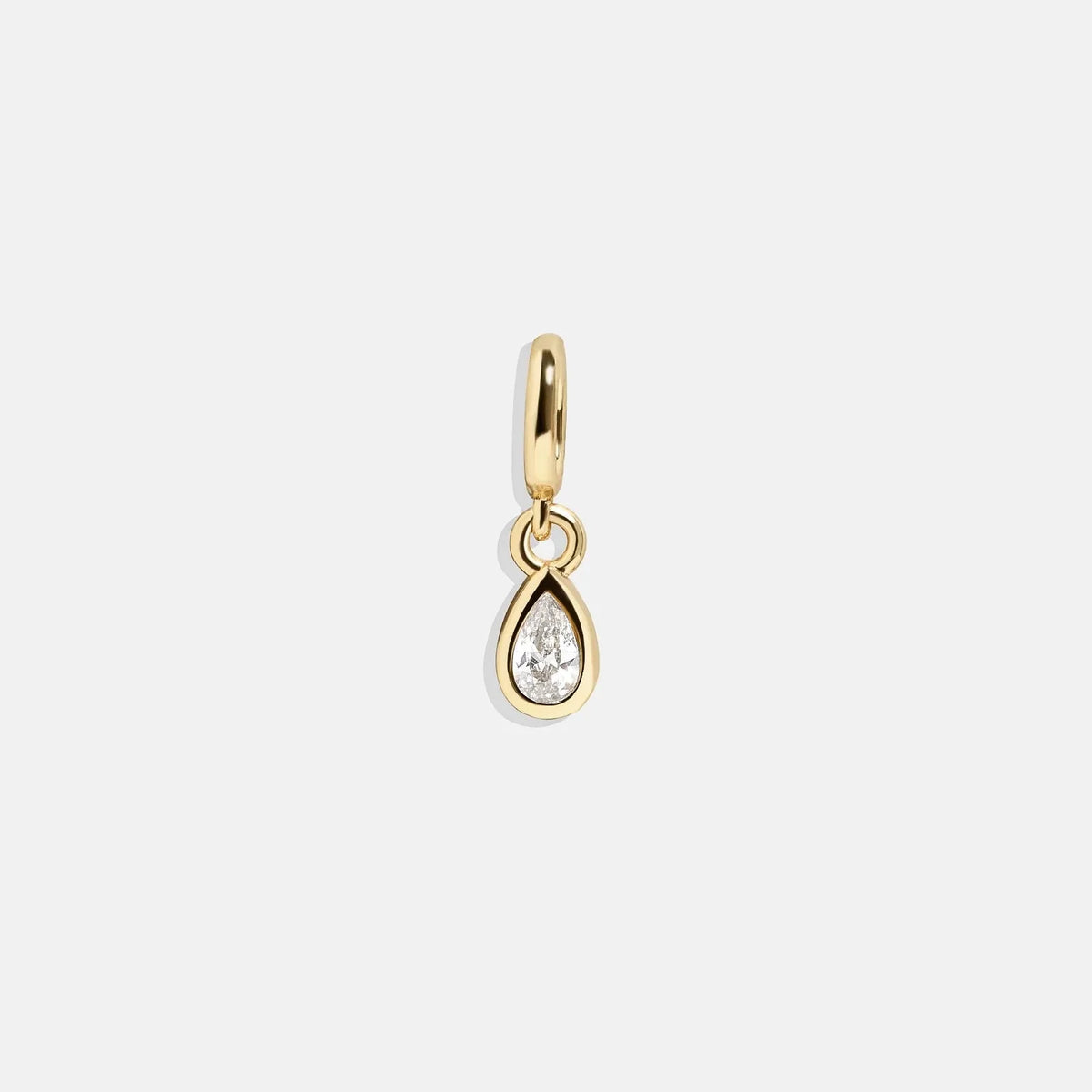 Birthstone Cluster Charm - Crystal