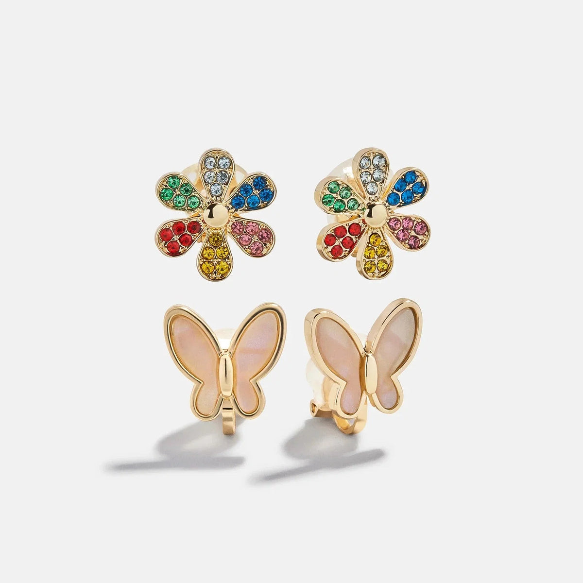 Garden Party Kids’ Clip-On Earring Set - Garden Party