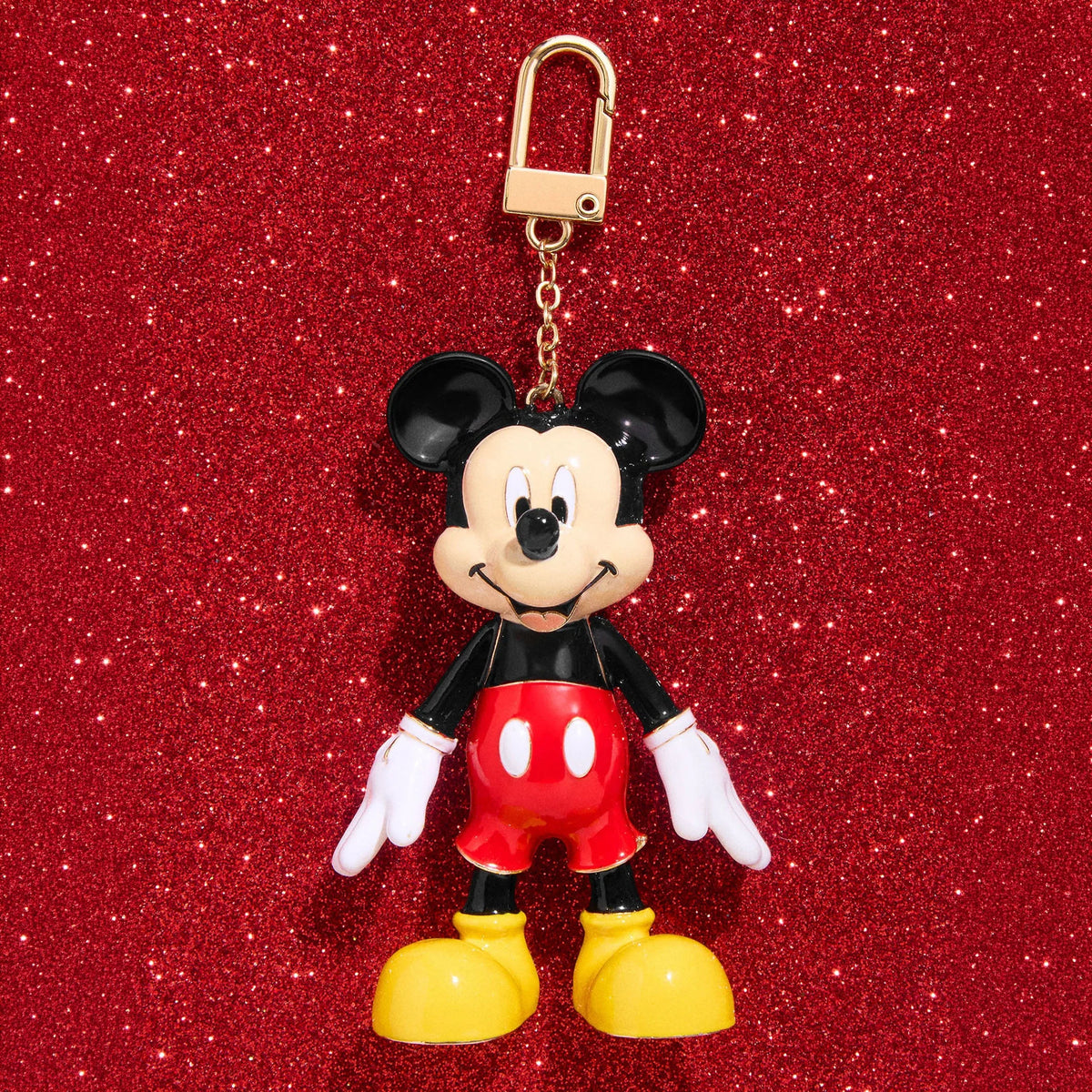 Disney Mickey Mouse Classic Enamel Bag Charm - Mickey Mouse