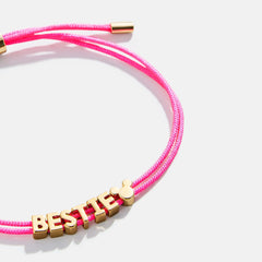 Disney Mickey Mouse Custom Cord Bracelet - Hot Pink