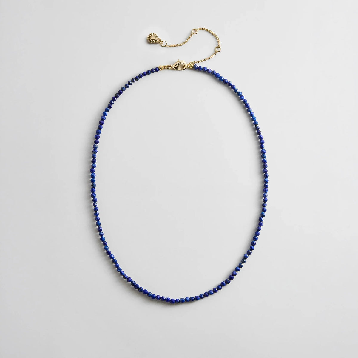 Mini Semi-Precious Necklace - Lapis