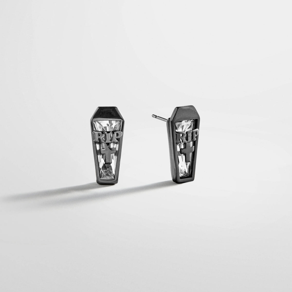 Coffin Stud Earrings - Coffin