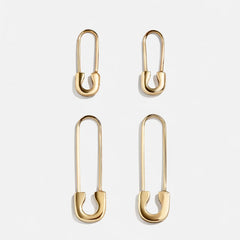 Mini Spillo 18K Gold Earrings - S